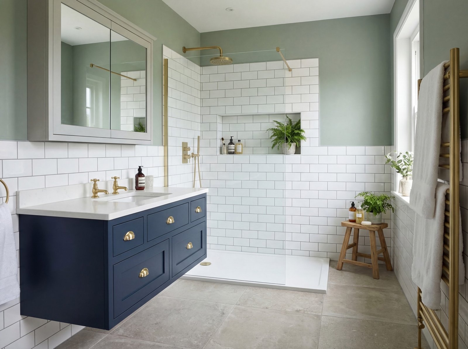 Contemporary bathroom styles