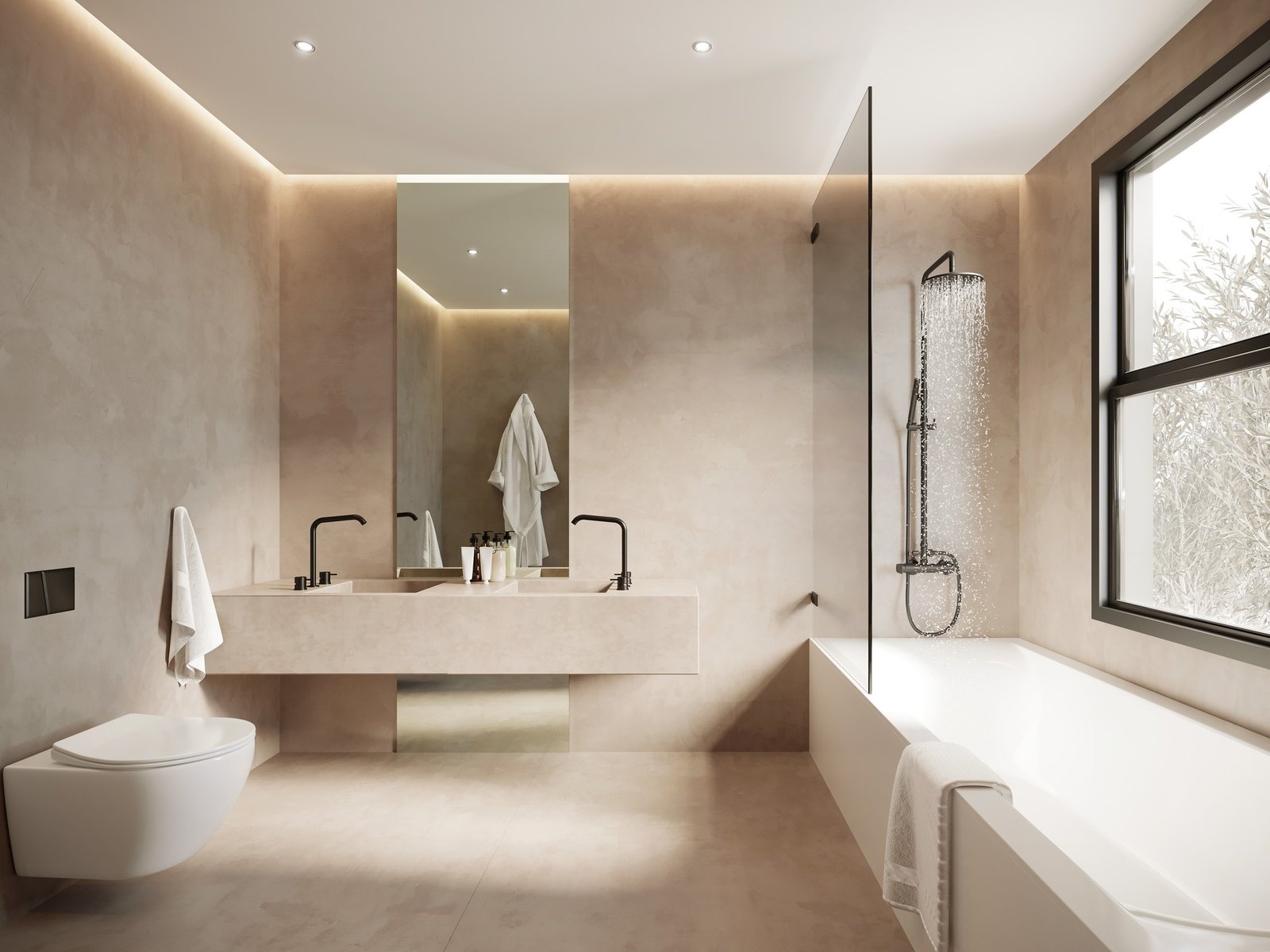 Minimalist bathroom styles