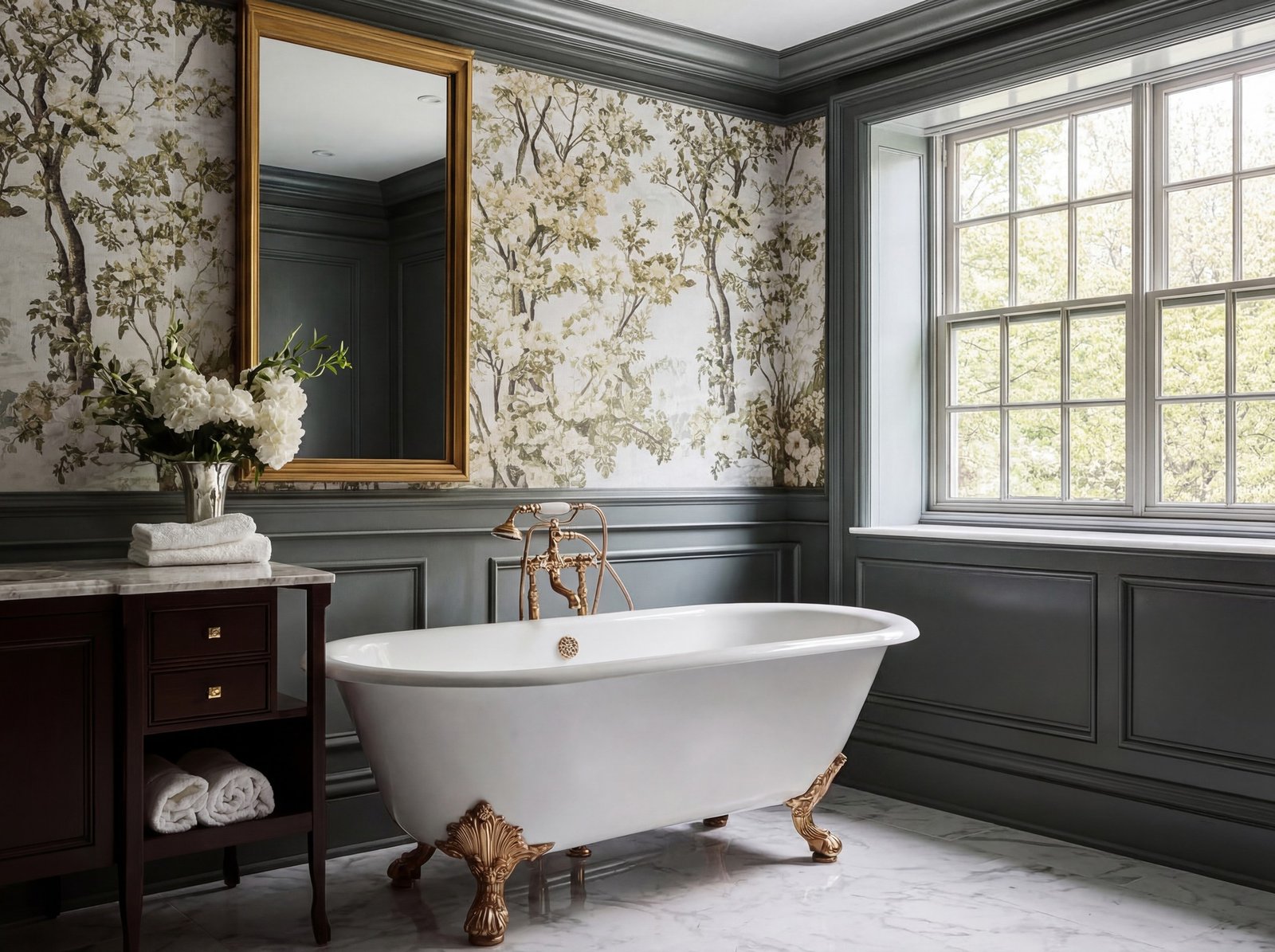Traditional bathroom styles
